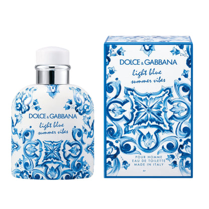 DOLCE GABBANA LIGHT BLUE POUR HOMME SUMMER VIBES 125ML